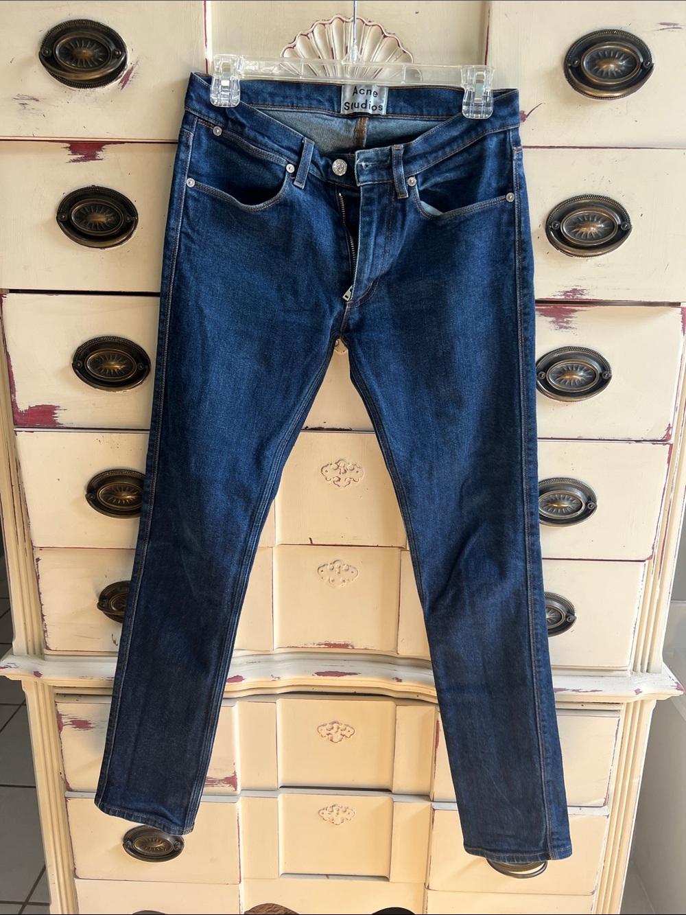 Acne Studios Men's Indigo Skinny Jeans
